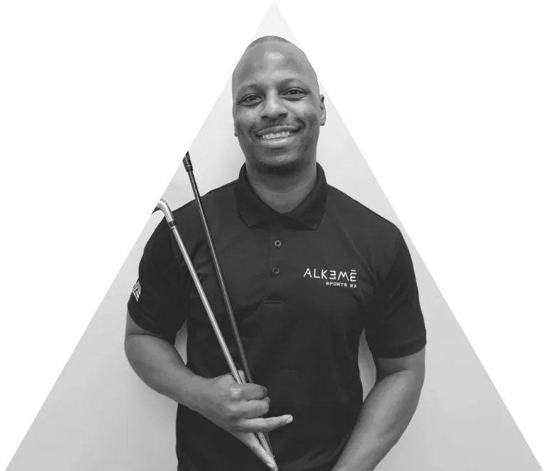 Dr. Chris Thurston, PT, DPT, OCS, FAAOMPT, at Alkemē Sports Rx in Davie, FL