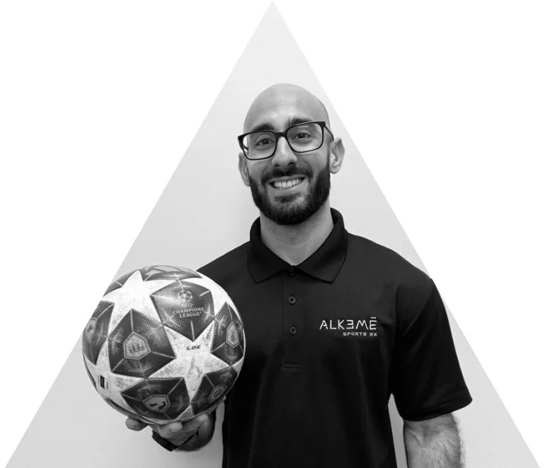 Dr. Sami Jamal, DPT, CSCS, at Alkemē Sports Rx in Davie, FL